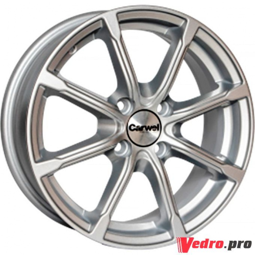 Колесный диск Carwel Бета 114 6x15 4x100 ET45 DIA67.1 SB