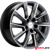 Колесный диск KHOMEN KHW1507 6x15 5x105 ET39 DIA56.6 Gray-FP