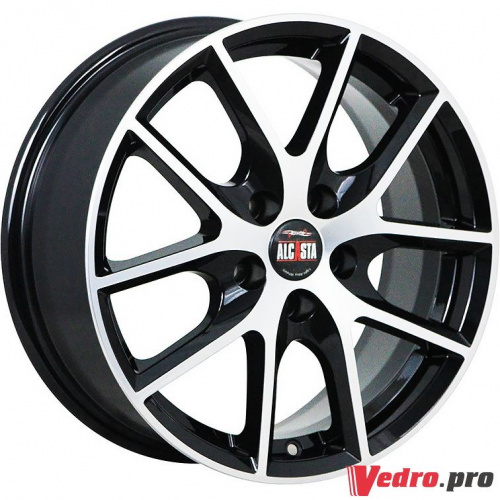 Колесный диск ALCASTA M59 6.5x16 5x114.3 ET45 DIA67.1 BKF