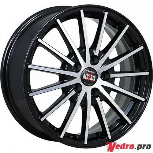 Колесный диск ALCASTA M60 7x17 5x114.3 ET35 DIA67.1 BKF