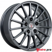 Колесный диск ALCASTA M60 7x17 5x110 ET39 DIA65.1 Graphite