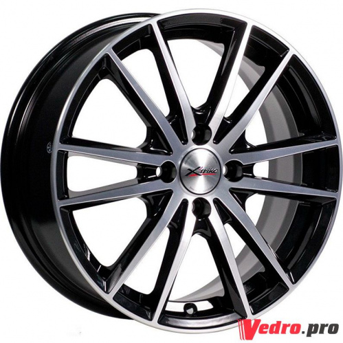 Колесный диск X'TRIKE X-129 6.5x16 4x108 ET32 DIA65.1 BK/FP