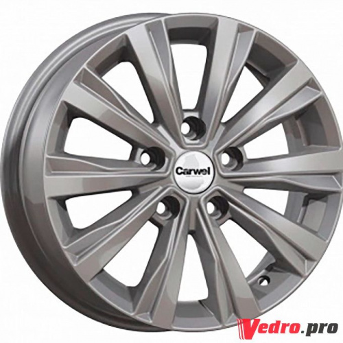 Колесный диск Carwel Амур 248 6x15 5x100 ET40 DIA57.1 SB