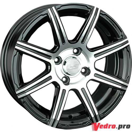 Колесный диск LS 571 7x16 4x100 ET40 DIA73.1 BKF