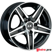 Колесный диск LS 321 7x16 5x114.3 ET40 DIA73.1 BKF
