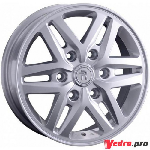 Колесный диск Replay HND307 6.5x16 6x139.7 ET56 DIA92.5 Серебристый