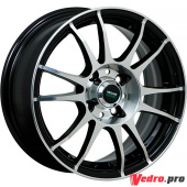 Колесный диск Megami MGM-3 6x14 4x98 ET35 DIA58.6 BKF