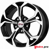 Колесный диск iFree Эрнесто (КС484) 6.5x15 5x110 ET35 DIA65.1 Блэк Джек