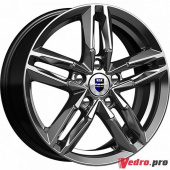 Колесный диск КиК Sayan (КС731) 6x16 5x108 ET45 DIA67.1 дарк платинум