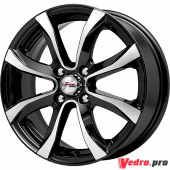 Колесный диск iFree Дайс (КС696) 6x15 4x108 ET30 DIA65.1 Блэк Джек