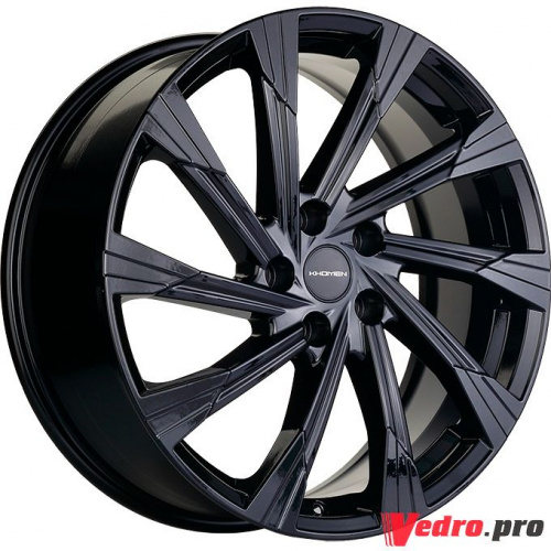 Колесный диск KHOMEN KHW1901 7.5x19 5x114.3 ET40 DIA64.1 Черный