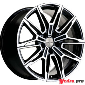 Колесный диск KHOMEN KHW1904 8.5x19 5x112 ET30 DIA66.6 Black-FP