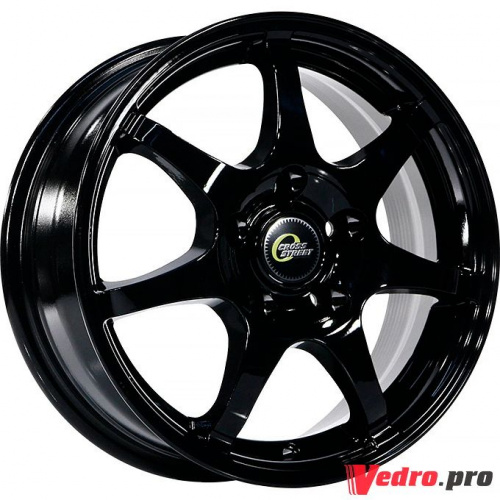 Колесный диск CROSS STREET CR-15 6x15 4x100 ET40 DIA67.1 Black
