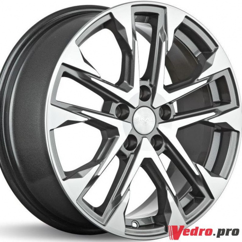 Колесный диск SKAD Атакор 7x17 5x108 ET33 DIA60.1 алмаз графит