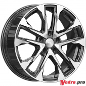 Колесный диск SKAD Атакор 7x17 5x105 ET38 DIA56.6 Алмаз черный