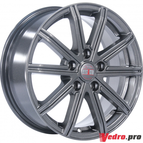 Колесный диск ALCASTA M64 7x17 5x108 ET33 DIA60.1 GRAPHITE