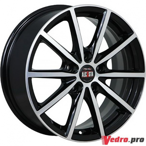 Колесный диск ALCASTA M61 7x17 5x108 ET40 DIA54.1 BKF