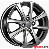 Колесный диск Carwel Акуш 6x15 4x98 ET35 DIA58.6 GR