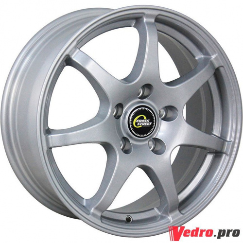 Колесный диск CROSS STREET CR-15 6x15 4x114.3 ET40 DIA66.1 S