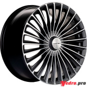 Колесный диск KHOMEN KHW2008 8.5x20 5x112 ET38 DIA66.6 Gray-FP