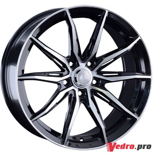 Колесный диск LS 1055 7x16 4x108 ET37 DIA63.3 BKF