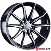 Колесный диск LS 1055 7x16 4x108 ET37 DIA63.3 BKF
