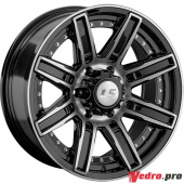 Колесный диск LS 1353 9x18 6x139.7 ET20 DIA106.1 BKF