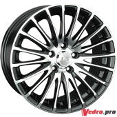 Колесный диск LS 565 7.5x17 5x100 ET42 DIA73.1 BKF
