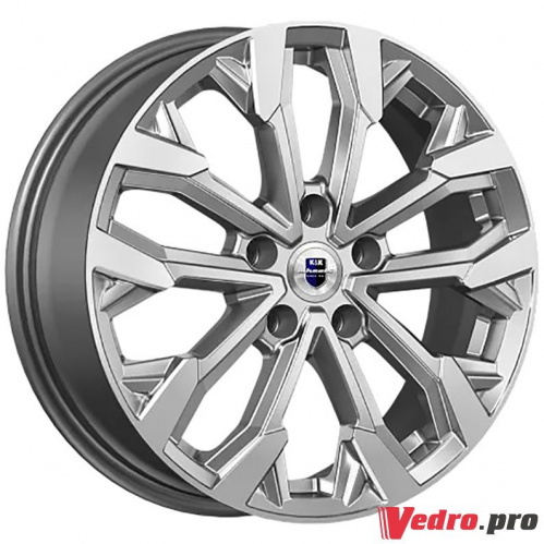 Колесный диск КиК Морейн (КС1046) 6.5x17 5x114.3 ET40 DIA64.1 Дарк платинум