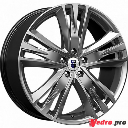 Колесный диск КиК Атлас (КС661М) 8.5x20 5x114.3 ET45 DIA64.1 Дарк платинум