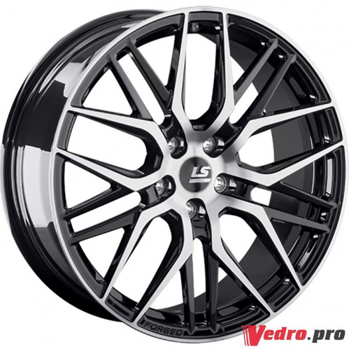 Колесный диск LS FG04 8x18 5x112 ET25 DIA66.6 BKF