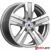 Колесный диск КиК Висмут (КС1009) 7x16 5x110 ET45 DIA67.1 дарк платинум