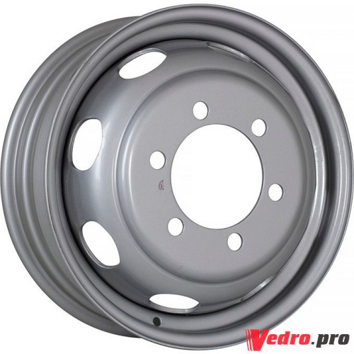 Колесный диск ГАЗ ПАЗ 35053 6x20 8x275 ET129 DIA221 Silver