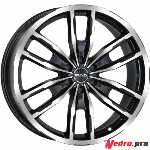 Колесный диск MAK Peak 7.5x17 6x139.7 ET25 DIA106.1 Black Mirror