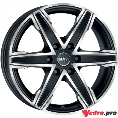 Колесный диск MAK King 6 6.5x16 6x139.7 ET10 DIA112 Ice Black