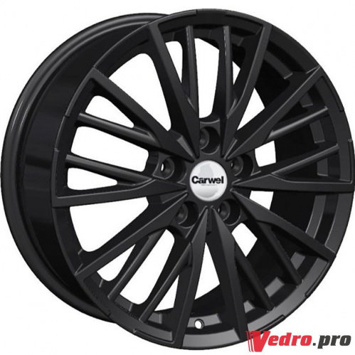 Колесный диск Carwel Агма 1719 7x17 5x110 ET46 DIA63.3 BL