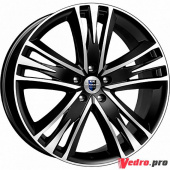 Колесный диск КиК Атлас (КС661М) 8.5x20 5x127 ET56 DIA71.6 Черный с полированной лицевой поверхностью