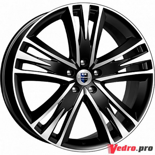 Колесный диск КиК Атлас (КС661М) 8.5x20 5x120 ET45 DIA65.1 Алмаз чёрный