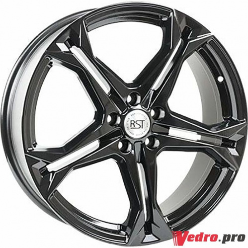 Колесный диск RST R099 7.5x19 5x108 ET46 DIA63.4 Черный глянцевый