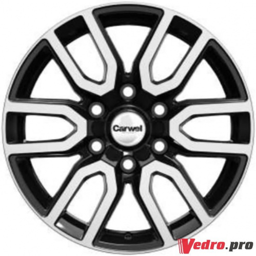 Колесный диск Carwel Барал 1723 8x17 6x139.7 ET30 DIA106.1 ABT