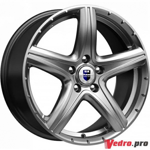 Колесный диск КиК Барракуда (КС567) 7.5x17 5x114.3 ET38 DIA71.6 Дарк платинум