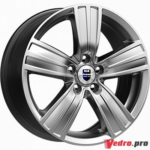 Колесный диск КиК да Винчи (КС533) 7.5x17 5x120 ET35 DIA72.6 Дарк платинум