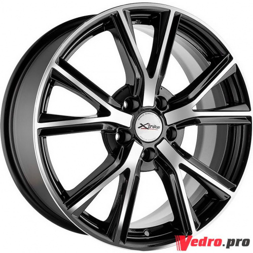 Колесный диск X'TRIKE X-122 7.5x18 5x114.3 ET37 DIA66.6 BK/FP