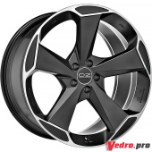 Колесный диск OZ Aspen HLT 9x21 5x112 ET50 DIA79 Matt Black Diamond Cut