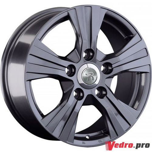 Колесный диск Replay LX105 8.5x20 5x150 ET58 DIA110.1 Серый тёмный глянцевый