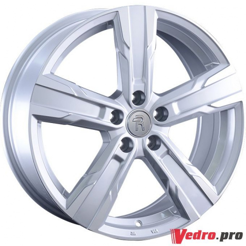Колесный диск Replay MR219 7.5x19 5x112 ET44 DIA66.6 Серебристый с полированной лицевой частью