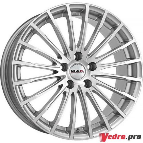 Колесный диск MAK Fatale 7.5x17 5x112 ET43 DIA76 Серебристый