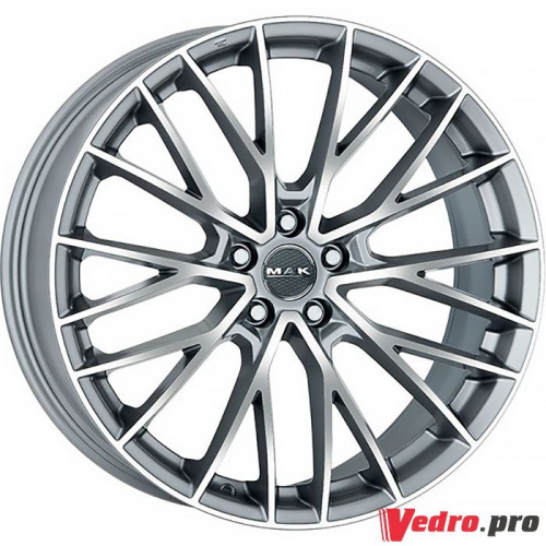 Колесный диск MAK Speciale-D 11.5x22 5x112 ET40 DIA66.6 Graphite Mirror Face