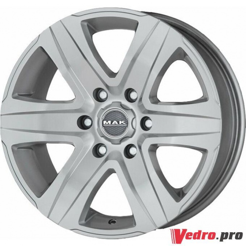 Колесный диск MAK Stone 6 8x18 6x139.7 ET35 DIA106.1 Серебристый