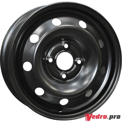 Колесный диск EURODISK 42B29C ED 5x13 4x98 ET29 DIA60.1 Чёрный